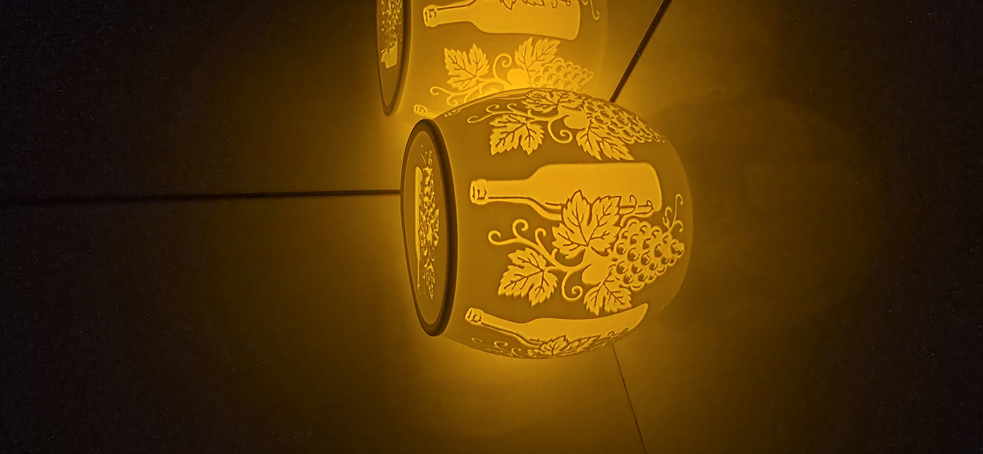  Ljuslykta – Grape Cluster 🍇