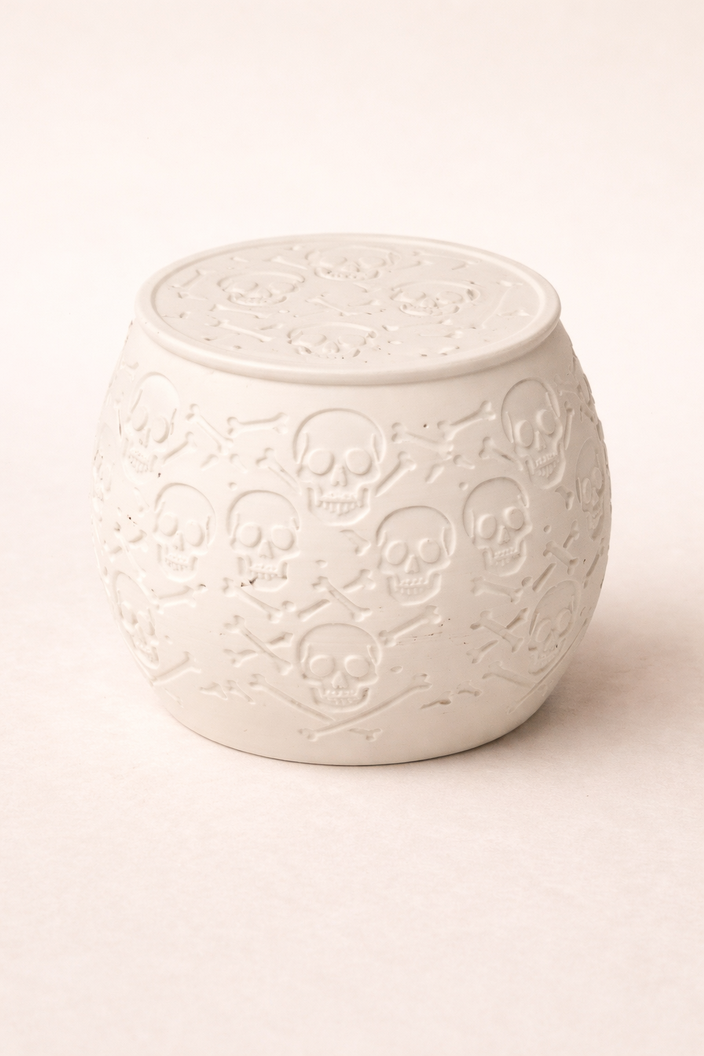 Ljuslykta – Skull Pattern 💀