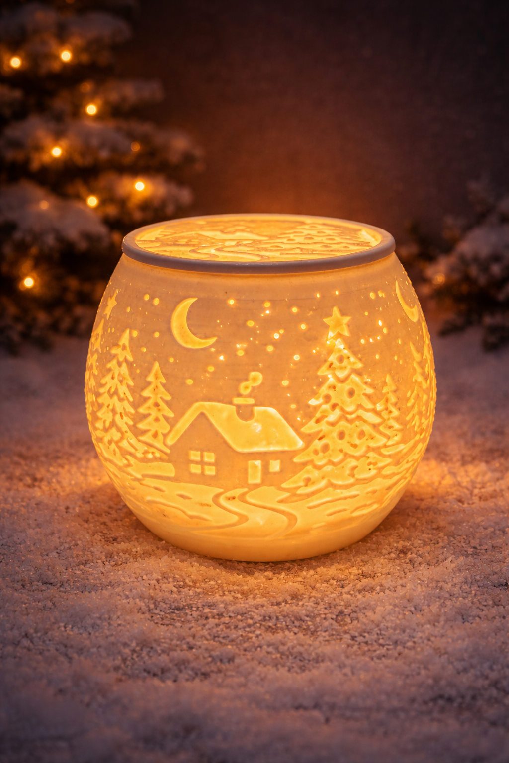 Ljuslykta – Winter Landscape ❄️