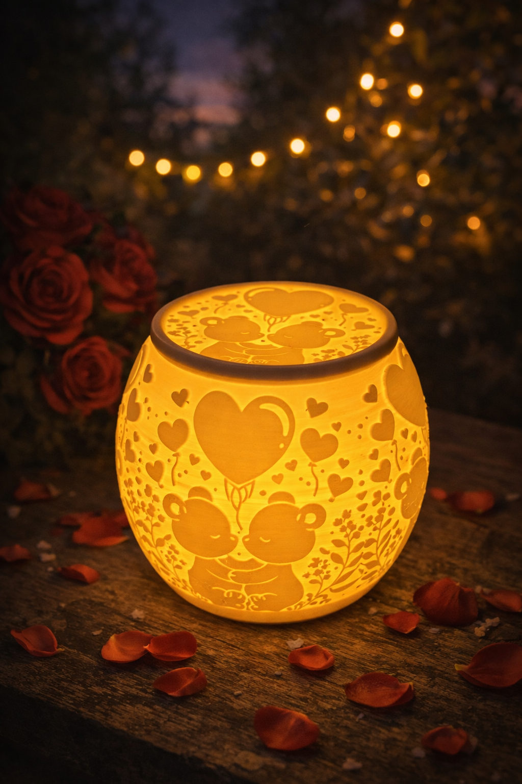 Ljuslykta – Love Bears 🧸