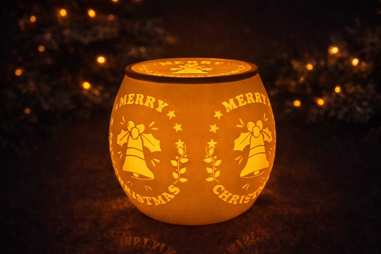 Ljuslykta – Christmas Bells 🔔