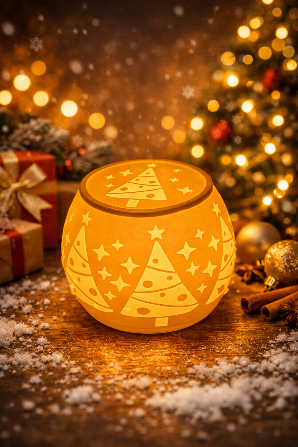 Ljuslykta – Christmas Tree Glow 🎄