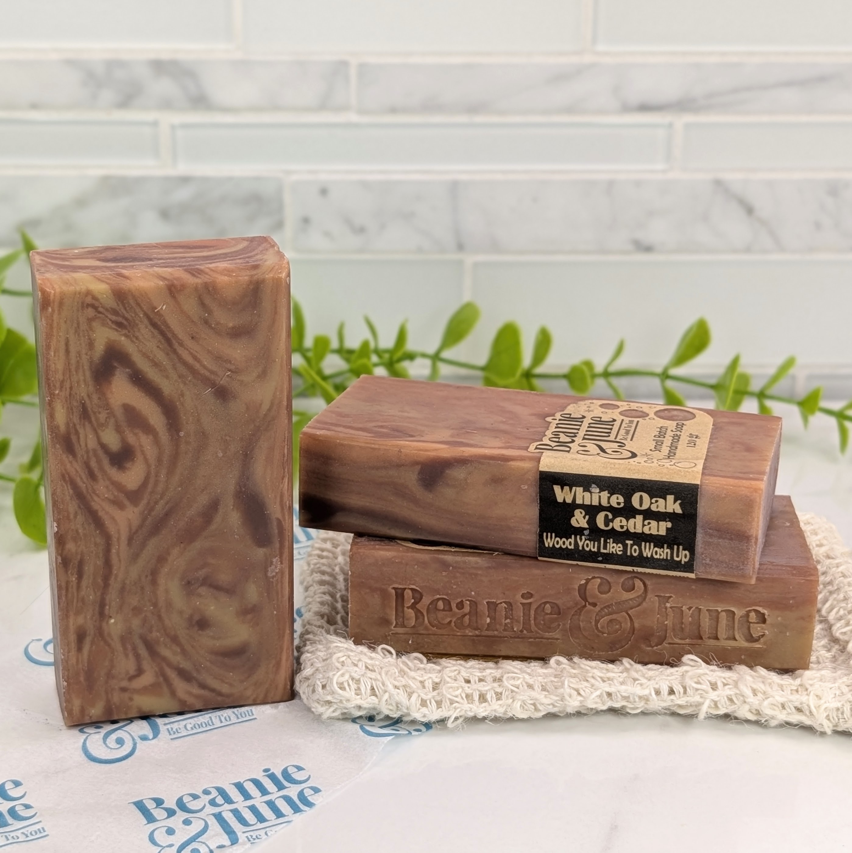 White Oak & Cedar Natural Soap