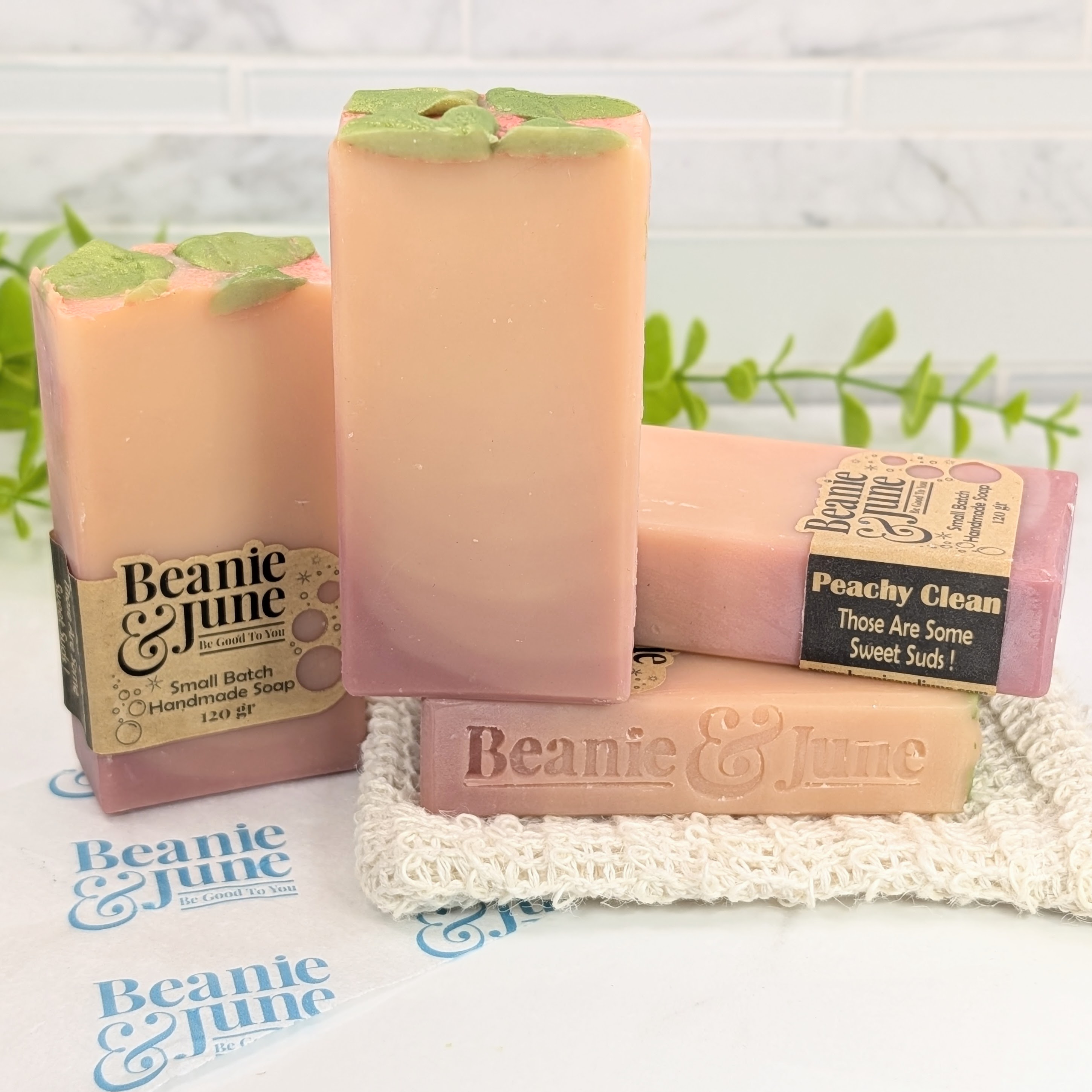 Peachy Clean Handmade Soap