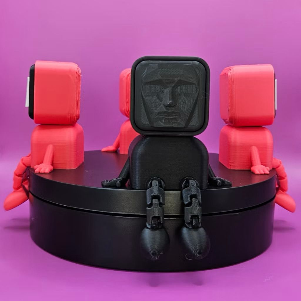 Bonecos colecionáveis round six unidade