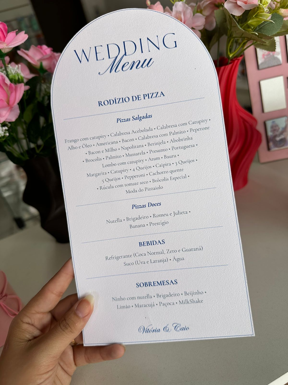 Cardápio de Casamento