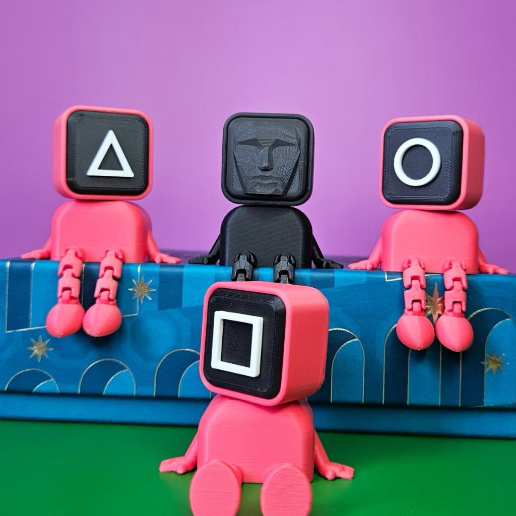 Bonecos colecionáveis round six unidade