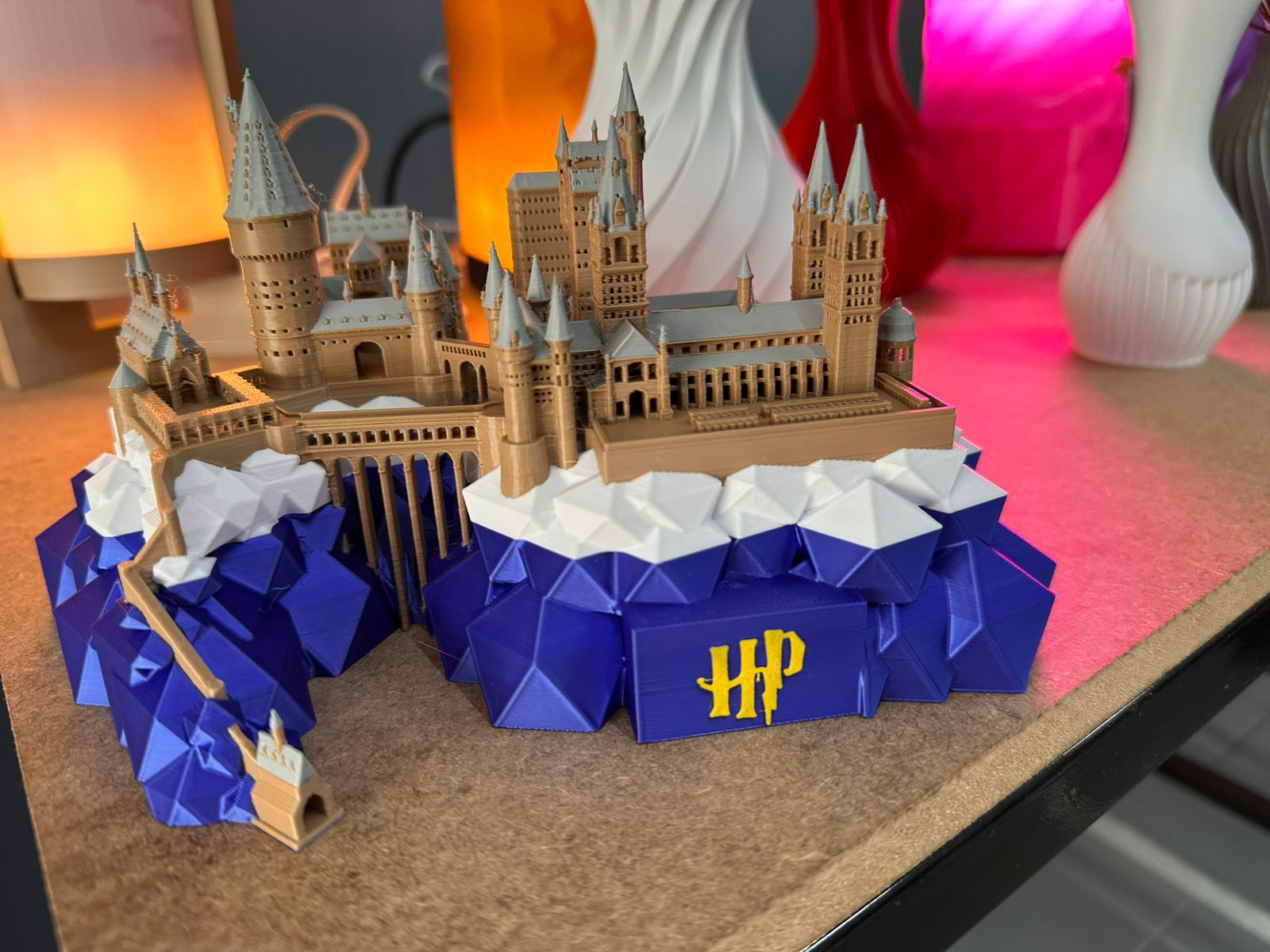 Castelo de Hogwarts em miniatura