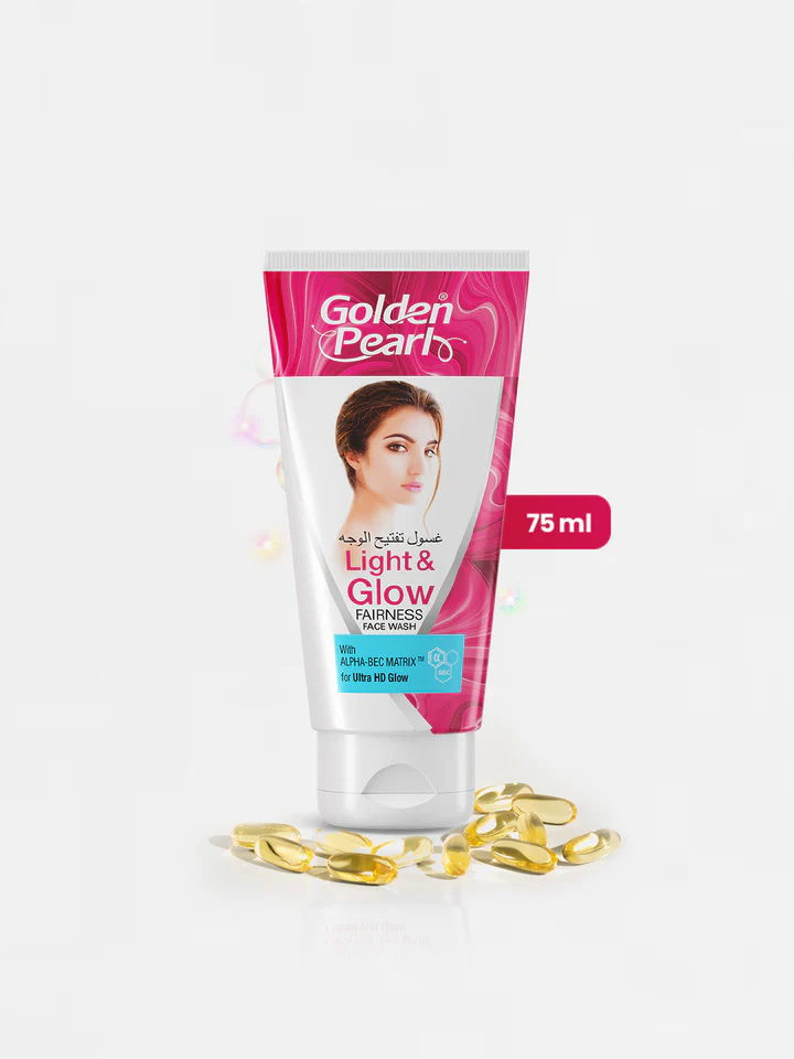 Golden Pearl Light & Glow Fairness Face Wash