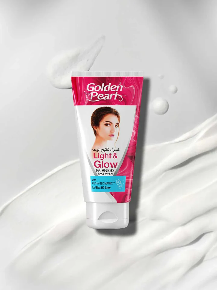Golden Pearl Light & Glow Fairness Face Wash