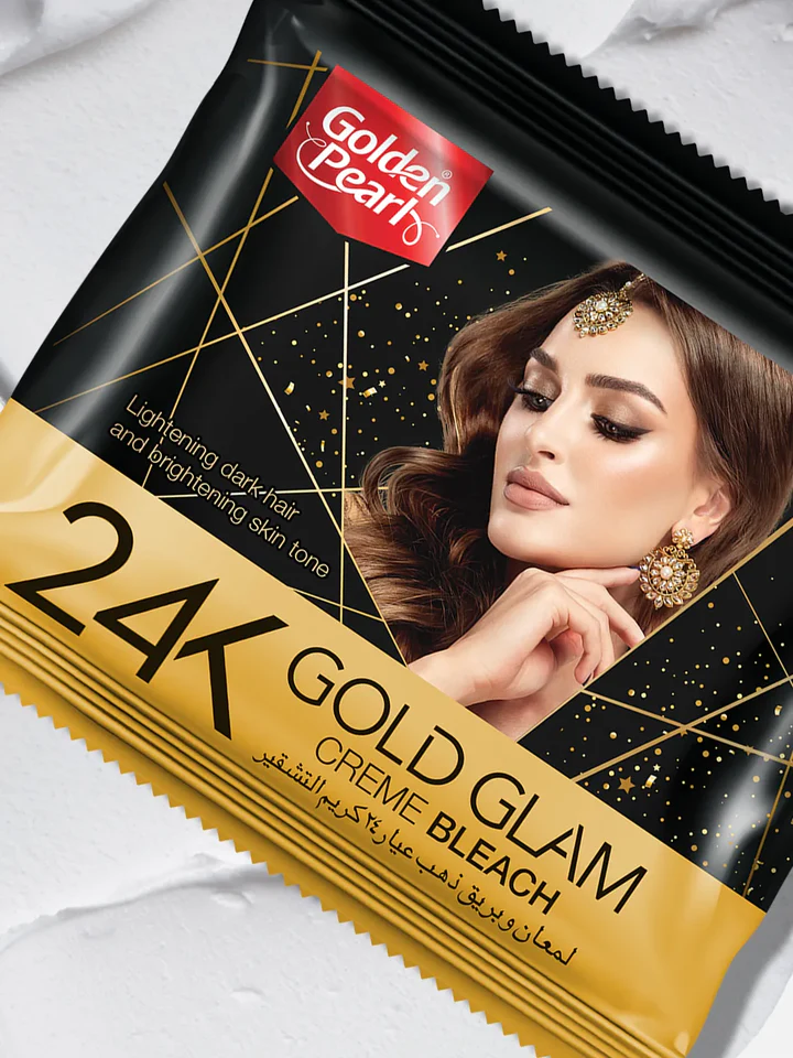 Golden Pearl 24K Gold Glam Creme Bleach