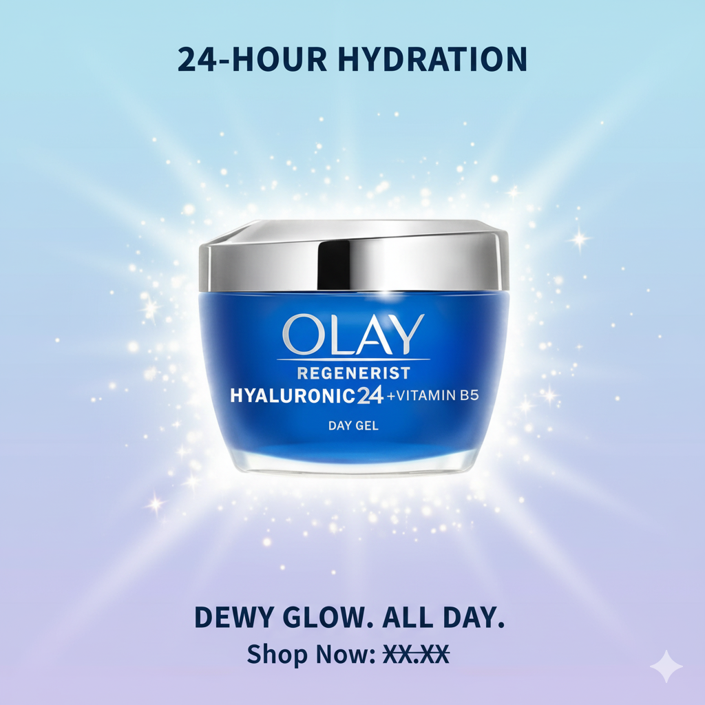 Olay Regenerist Hyaluronic24 + Vitamin B5 Day Gel