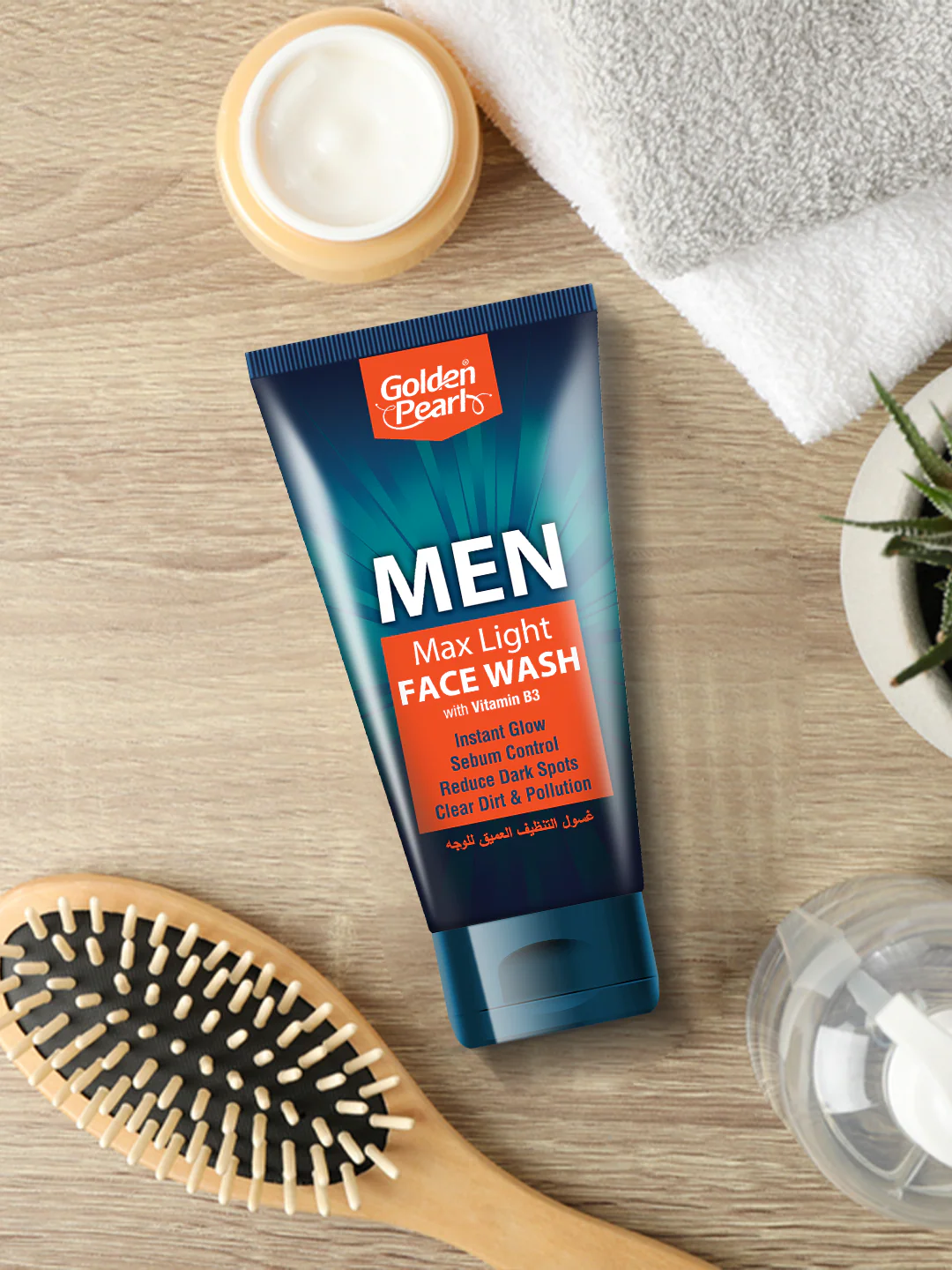 Golden Pearl Men Max Light Face Wash