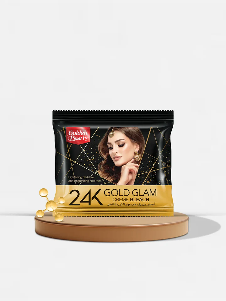 Golden Pearl 24K Gold Glam Creme Bleach