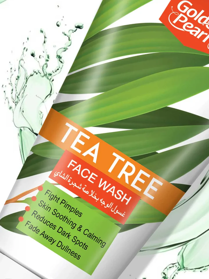 Golden Pearl Tea Tree Face Wash
