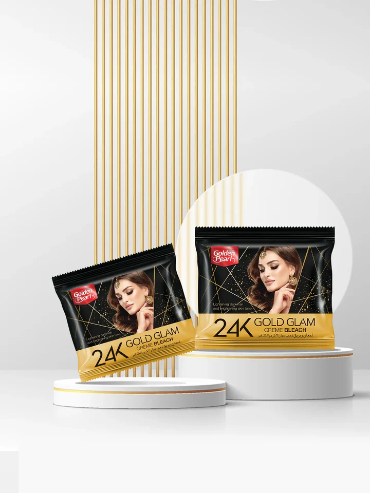 Golden Pearl 24K Gold Glam Creme Bleach
