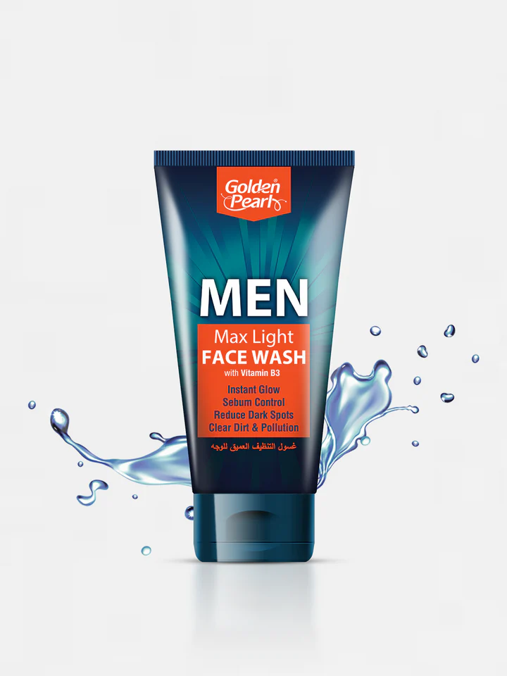 Golden Pearl Men Max Light Face Wash
