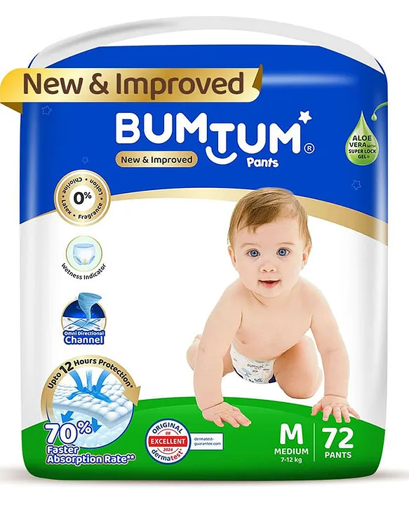 Bumtum Baby Diaper Pants - Medium