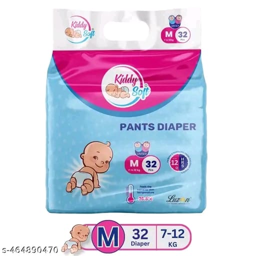 Kiddysoft Baby Pant Diapers M 32