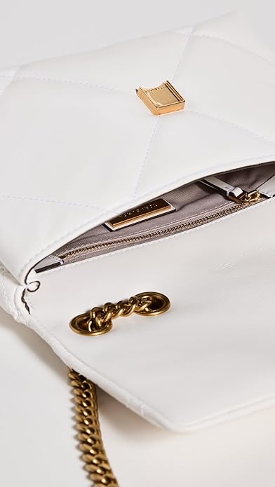 Tory Burch Women's Kira Diamond Quilt Small Convertible Shoulder Bag