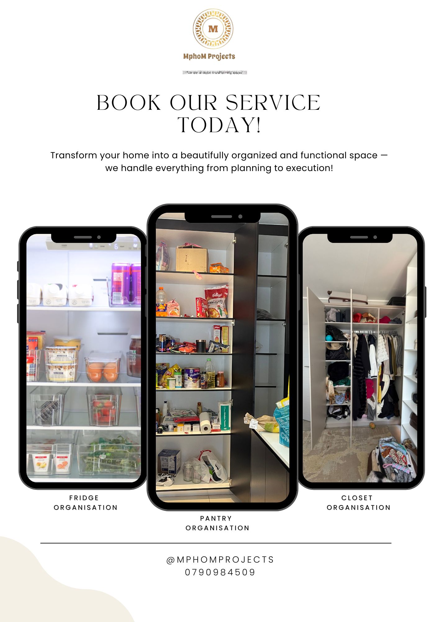 Home Organization Booking