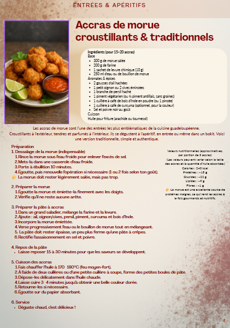 EAT GWADA : 30 recettes simples et traditionnelles