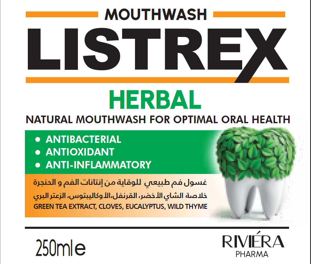 LISTREX Herbal Mouthwash