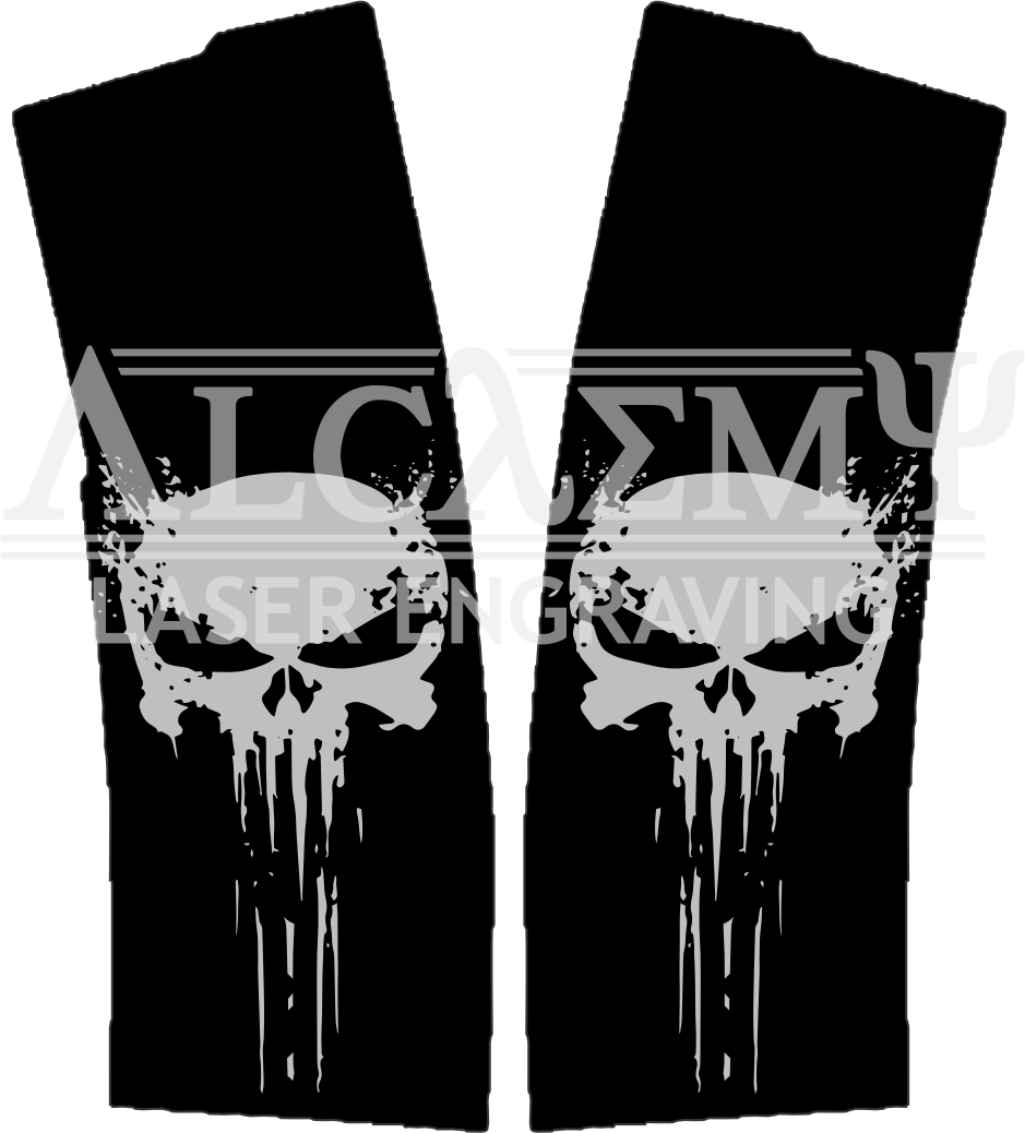 Punisher Skull Laser Engraved Magpul® PMAG®