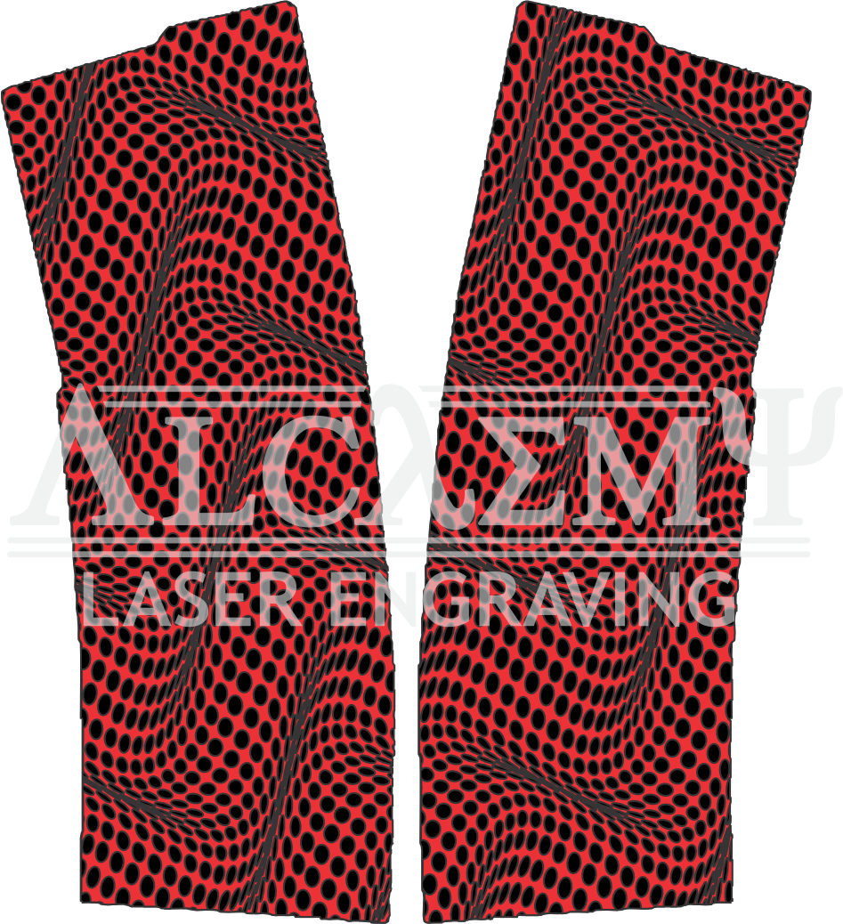 Optical Illusion Pattern Laser Engraved Magpul® PMAG®