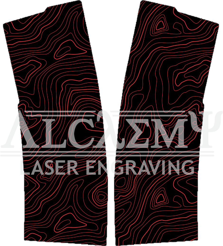 Topographic Pattern Laser Engraved Magpul® PMAG®