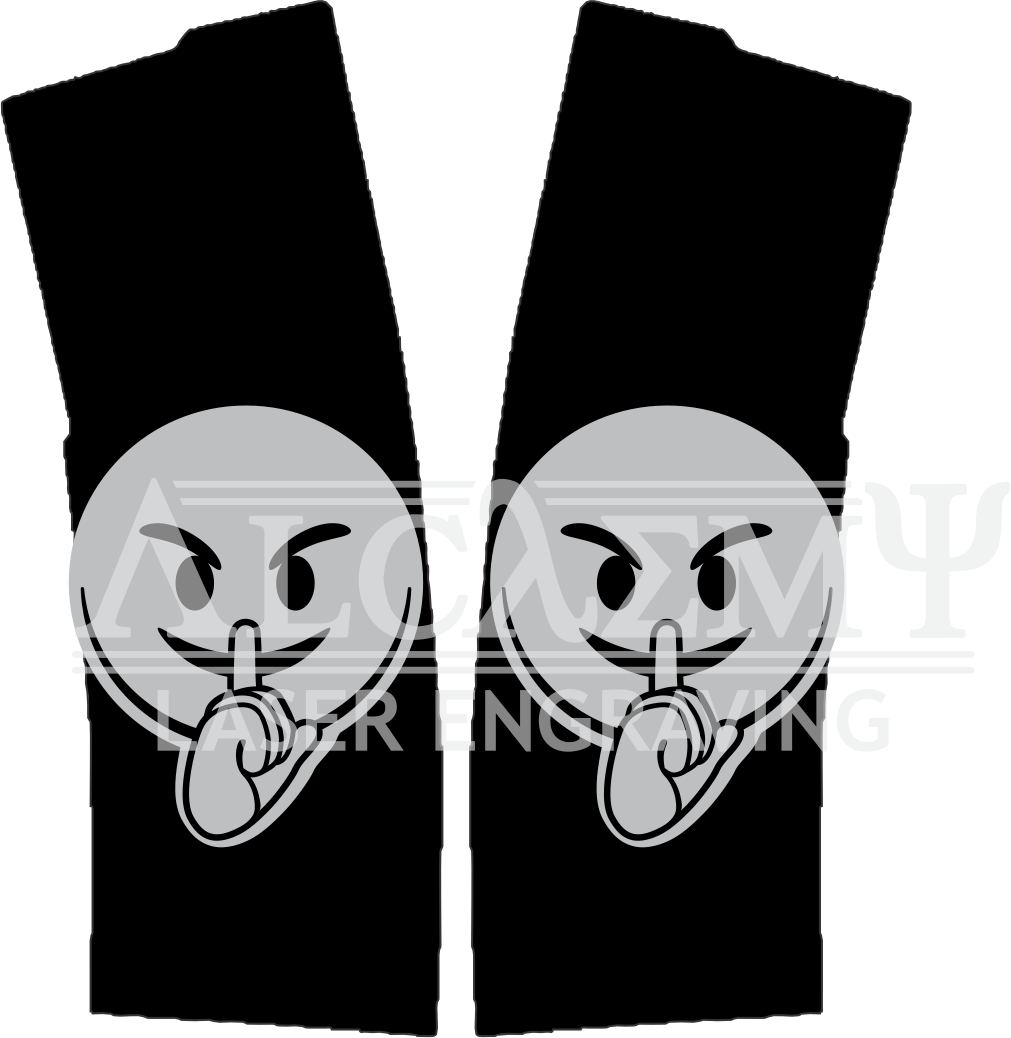 Subsonic Shh Emoji Laser Engraved Magpul® PMAG®