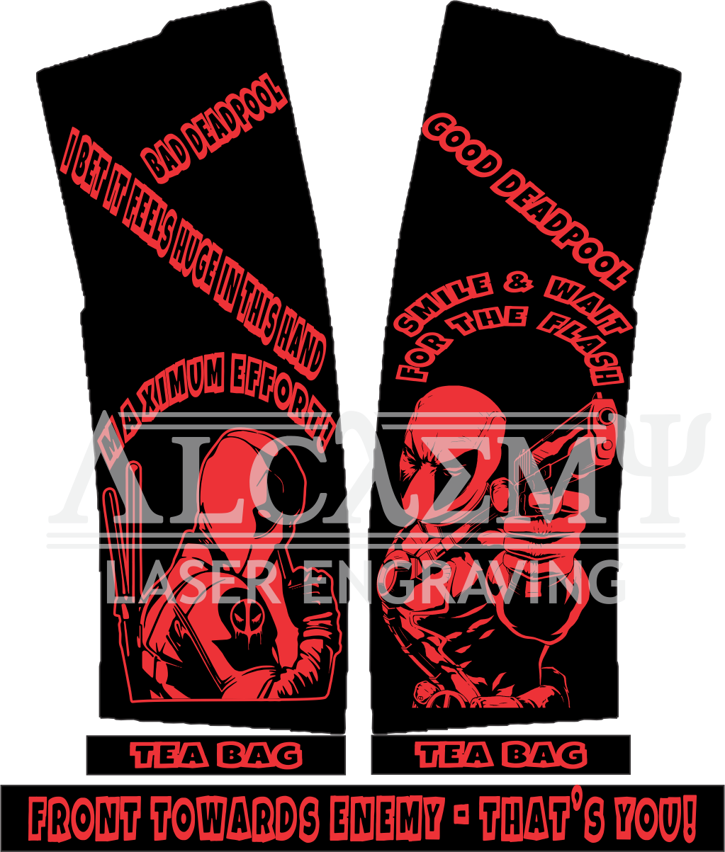 DeadPool Laser Engraved Magpul® PMAG®