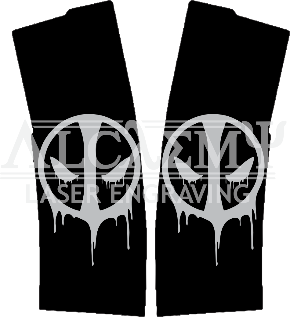 DeadPool Logo Laser Engraved Magpul® PMAG®