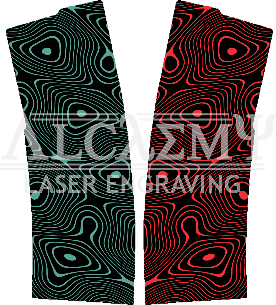 Damascus Pattern Laser Engraved Magpul® PMAG®