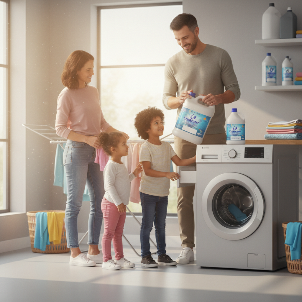 Cleanam Detergent Liquid (Regular Fabric)