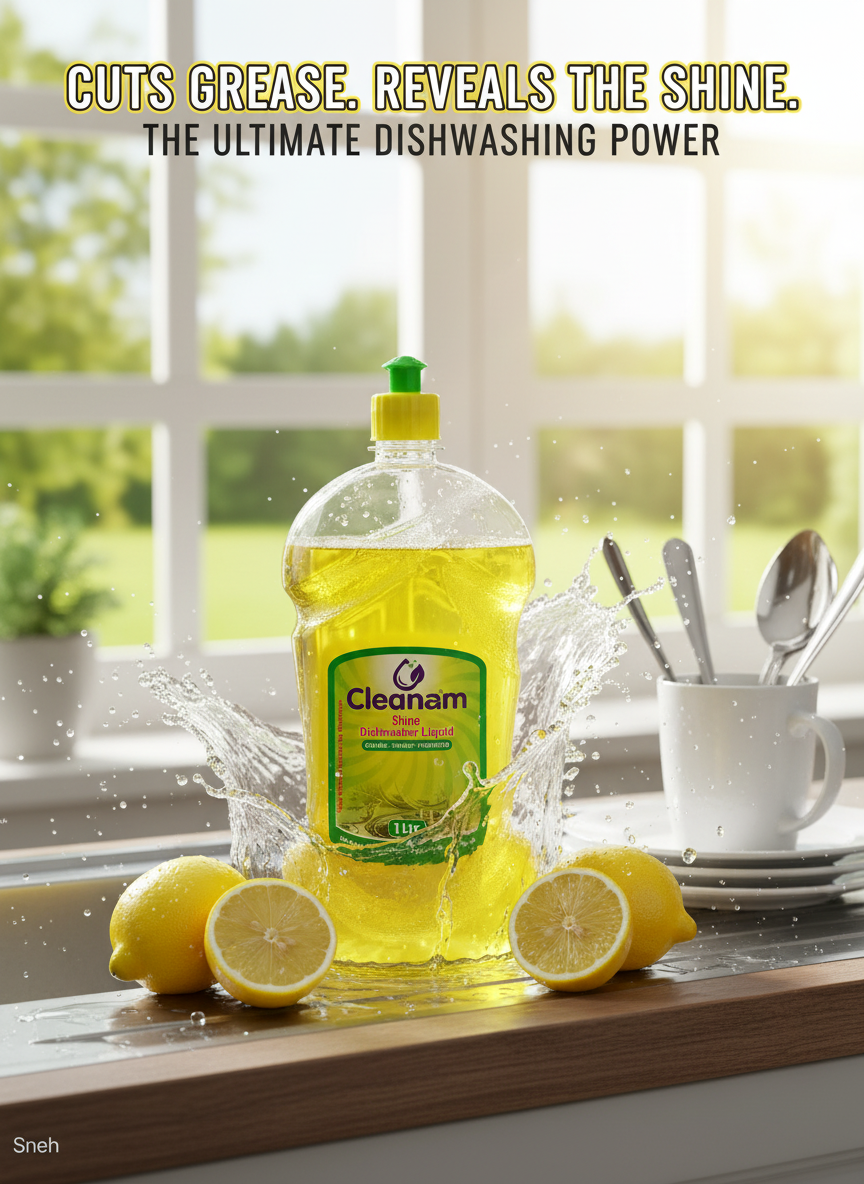 Cleanam Shine Dishwasher Liquid