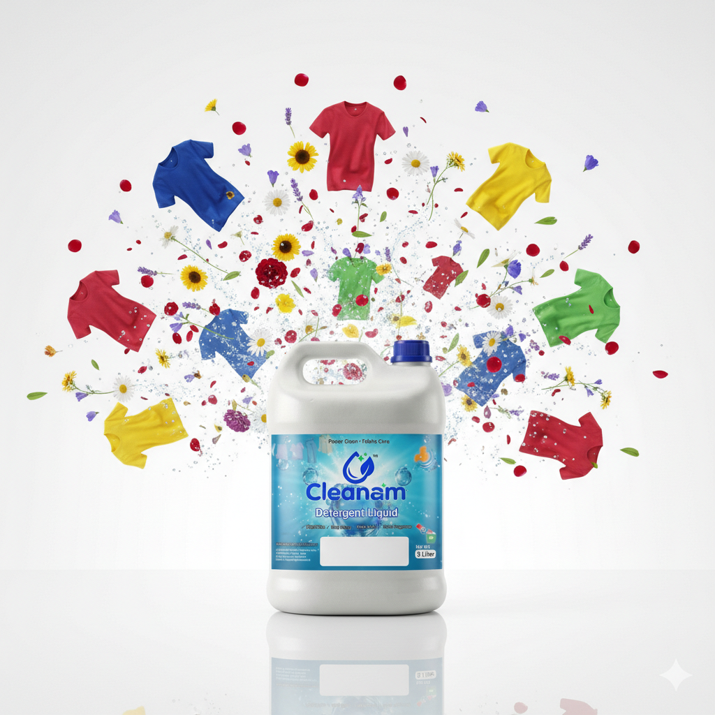 Cleanam Detergent Liquid (Regular Fabric)