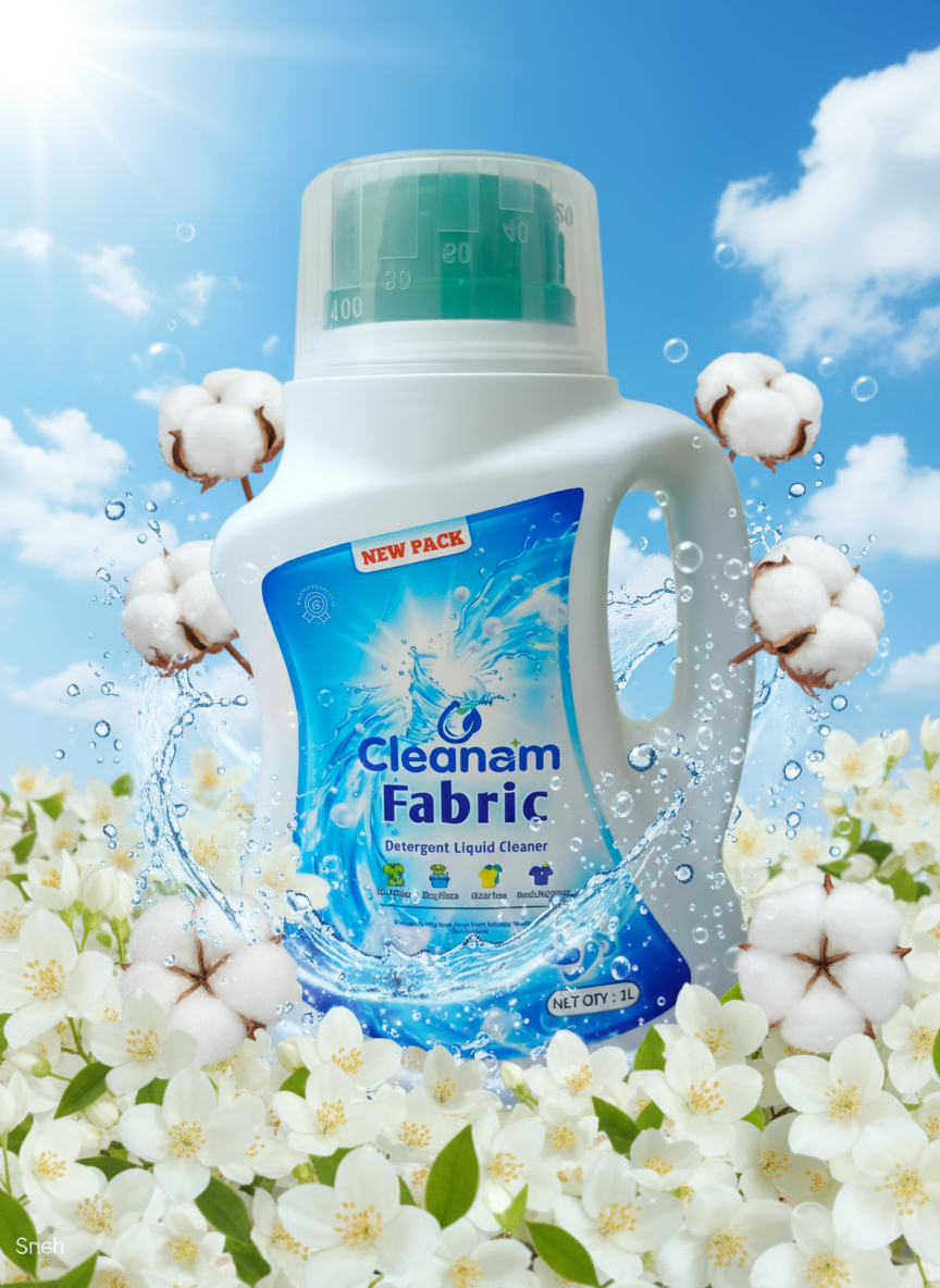 Cleanam Fabric Detergent Liquid