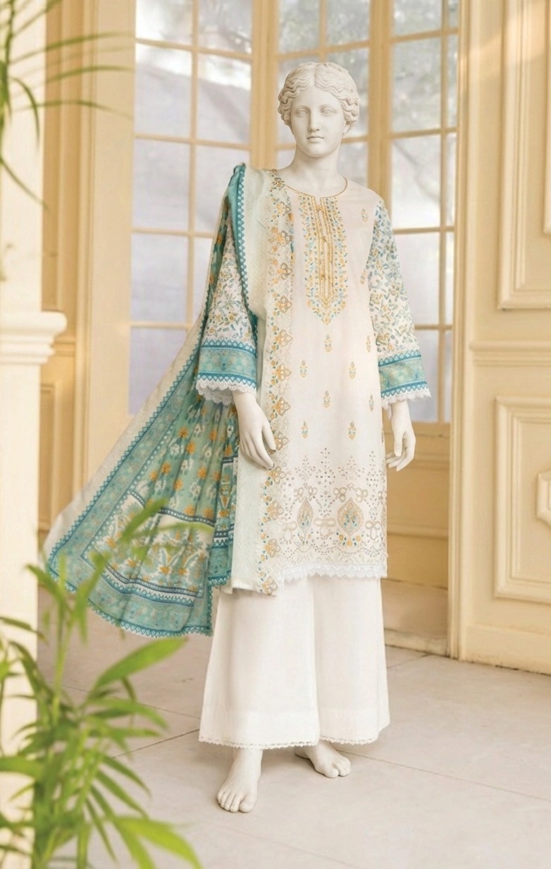 Embroidered Lawn