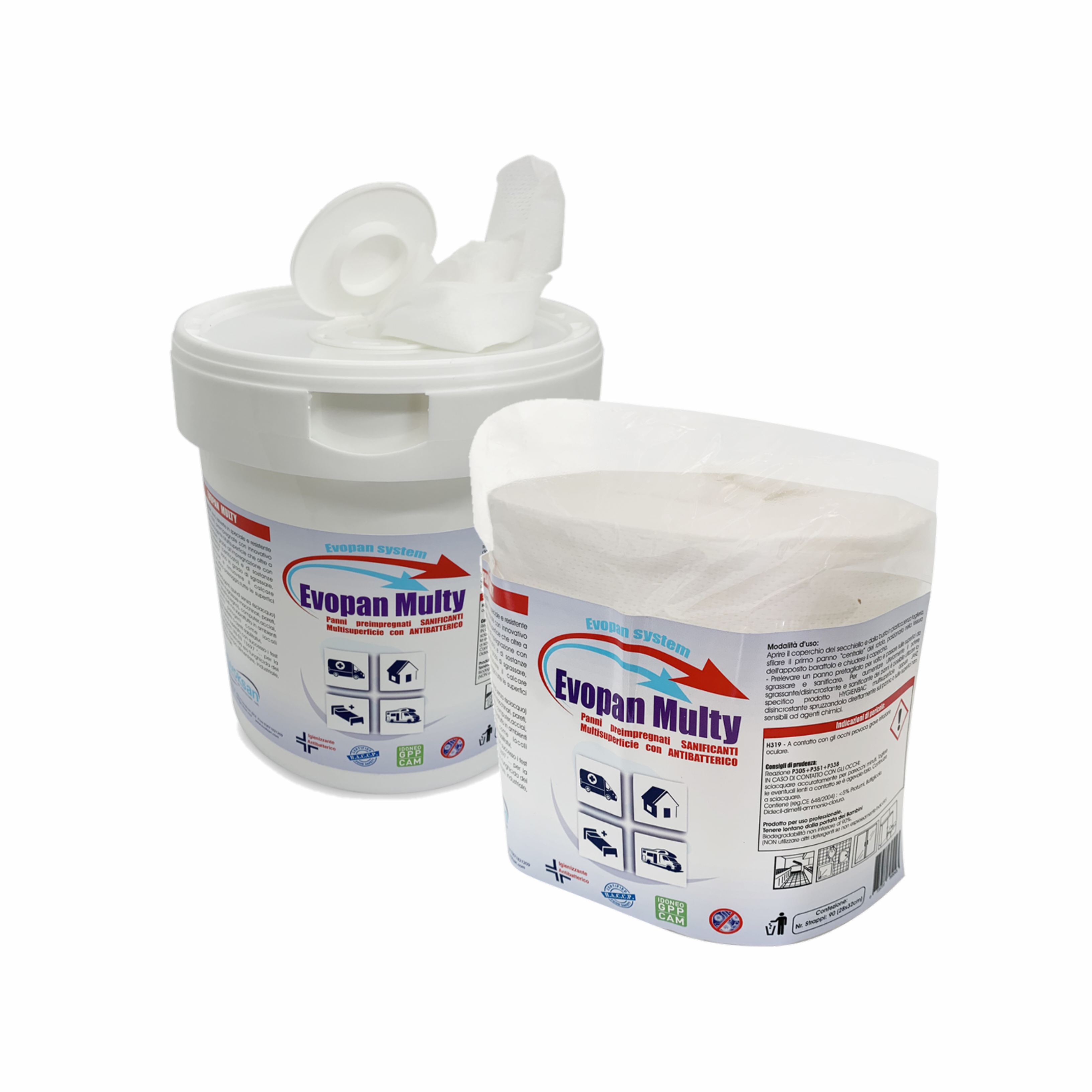 EVOPAN MULTY secchiello + ricarica - (1 pz)