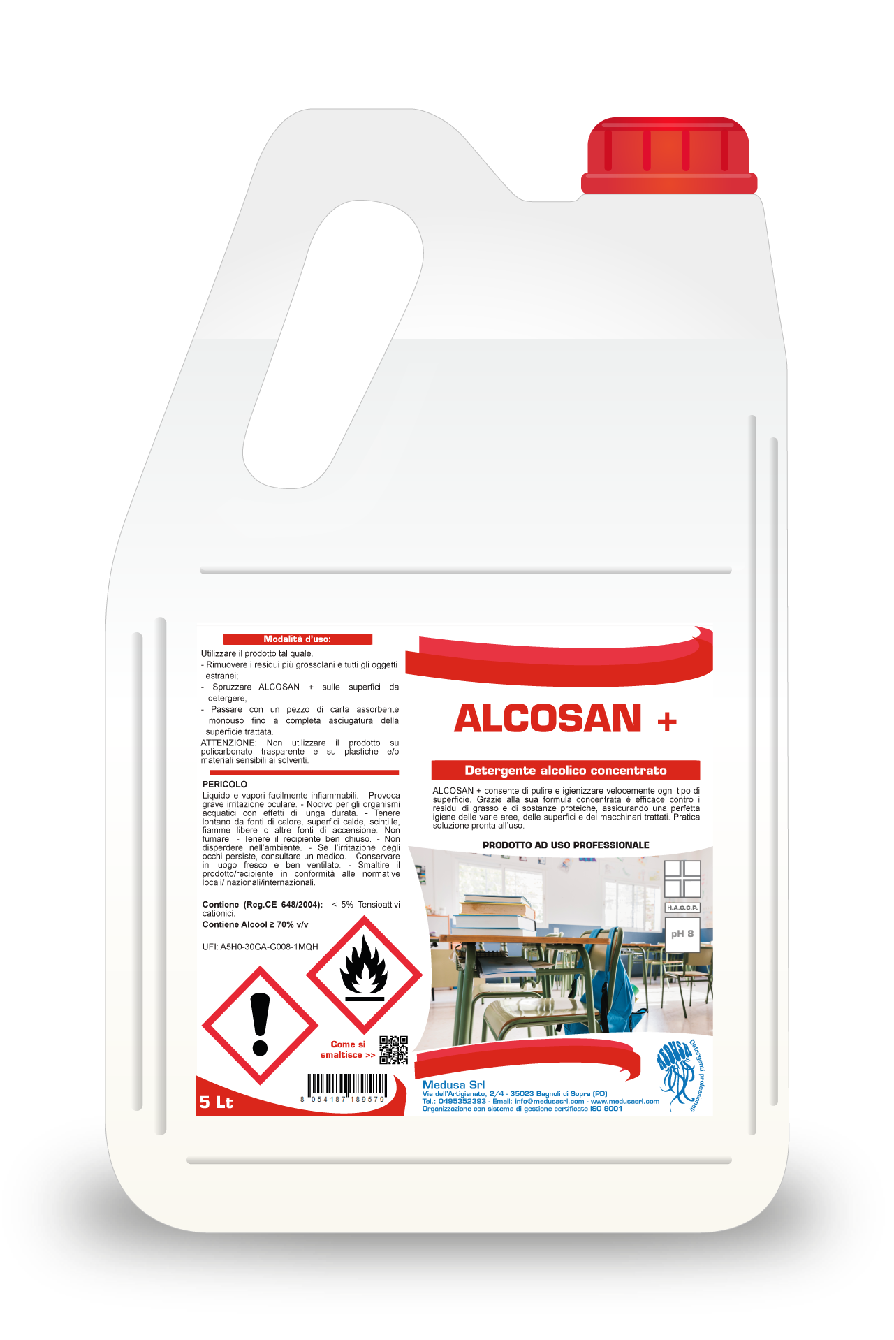 ALCOSAN + (4 pz)