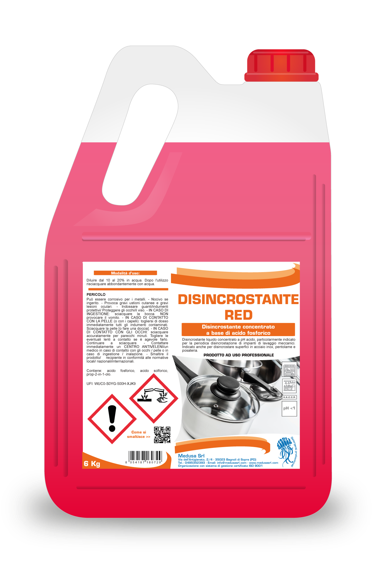 DISINCROSTANTE RED - (4 pz)