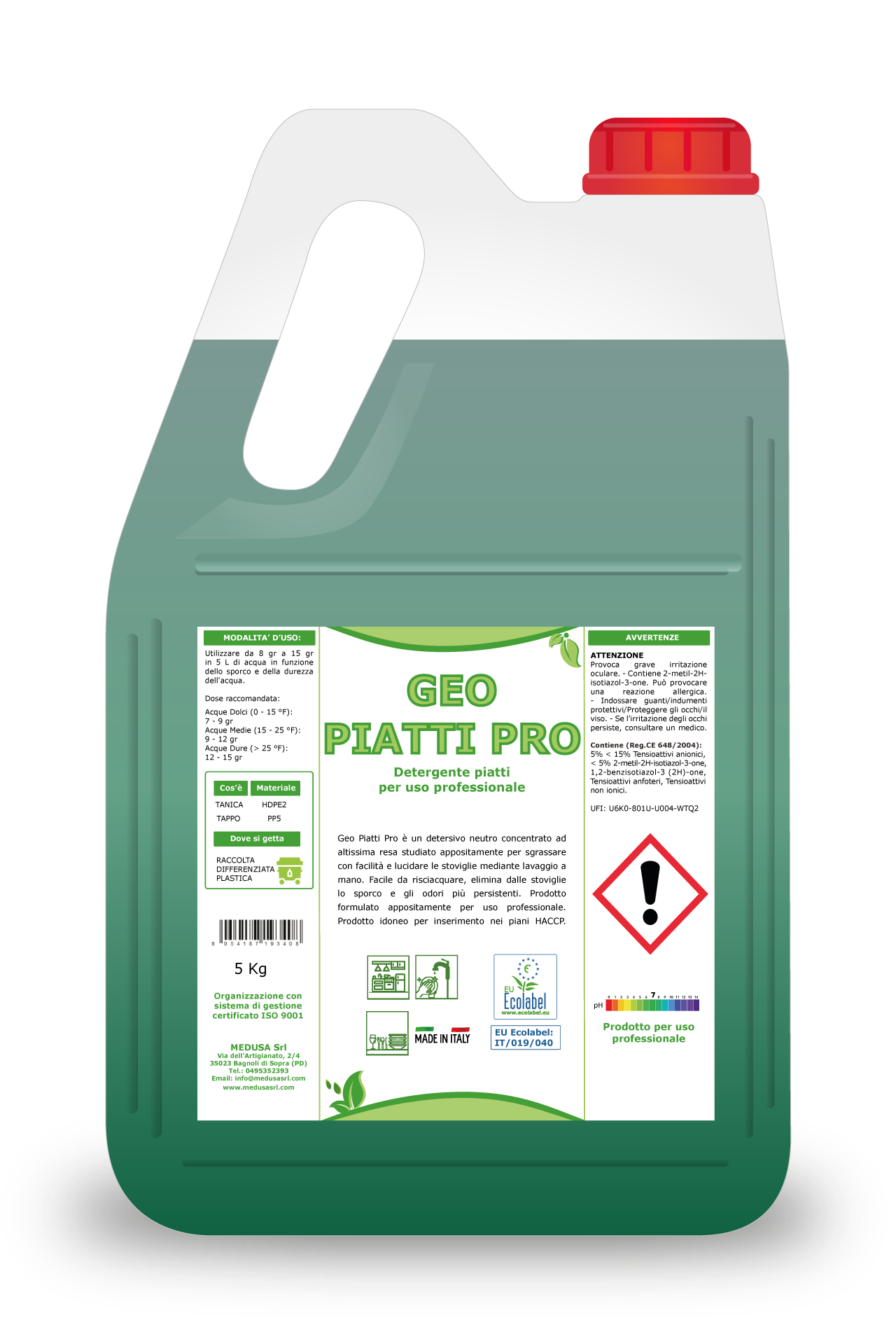 GEO PIATTI PRO - (4 pz)