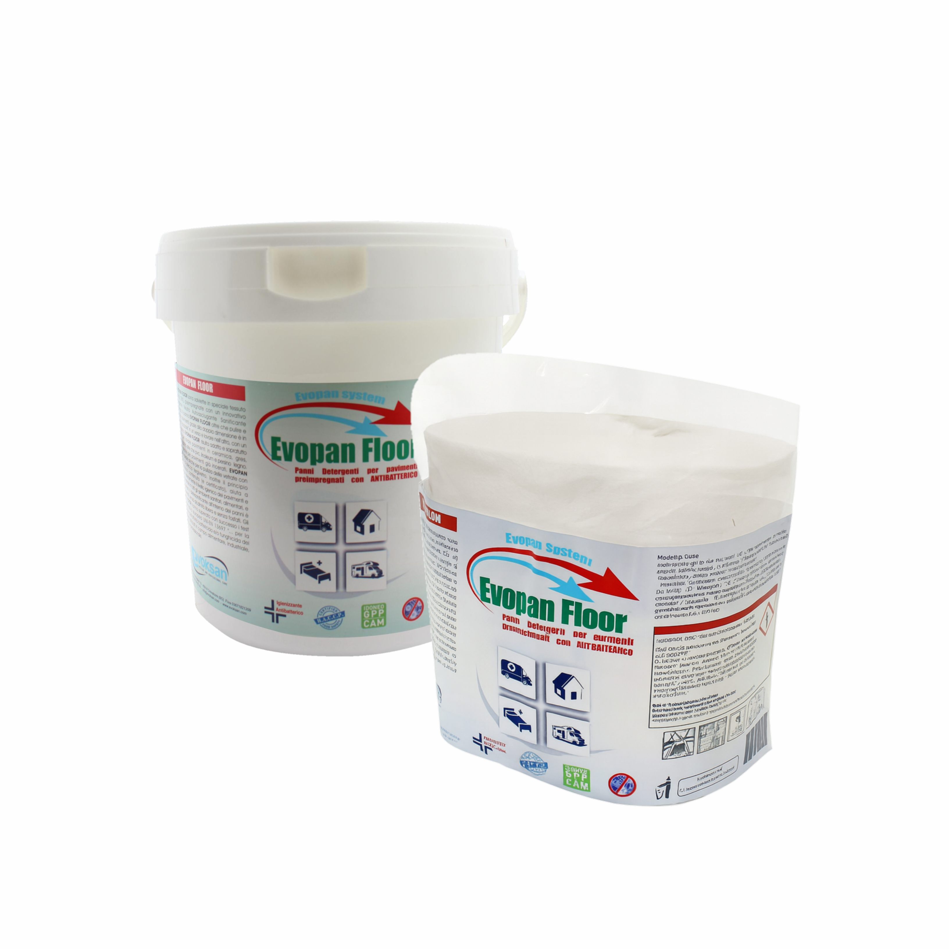EVOPAN FLOOR secchiello + ricarica - (1 pz)