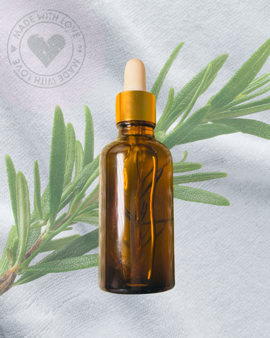 Luxurious Rosemary & Lavender Infused Hair & Body Oil — 50ml 