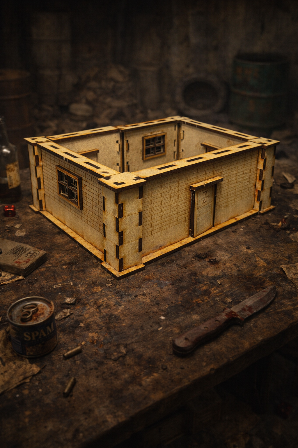 Kit modular de casa en MDF