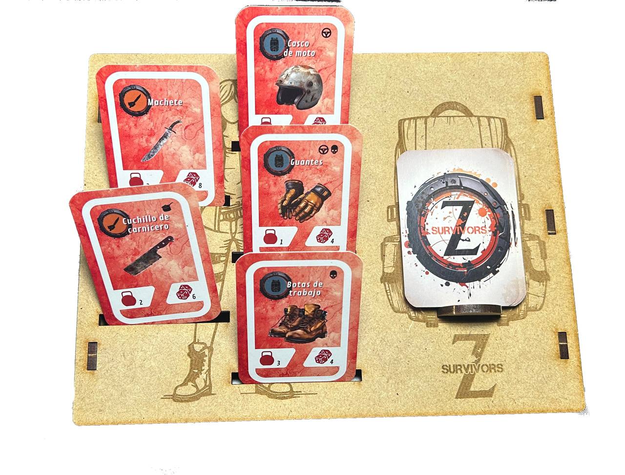 Consola de gestión de cartas