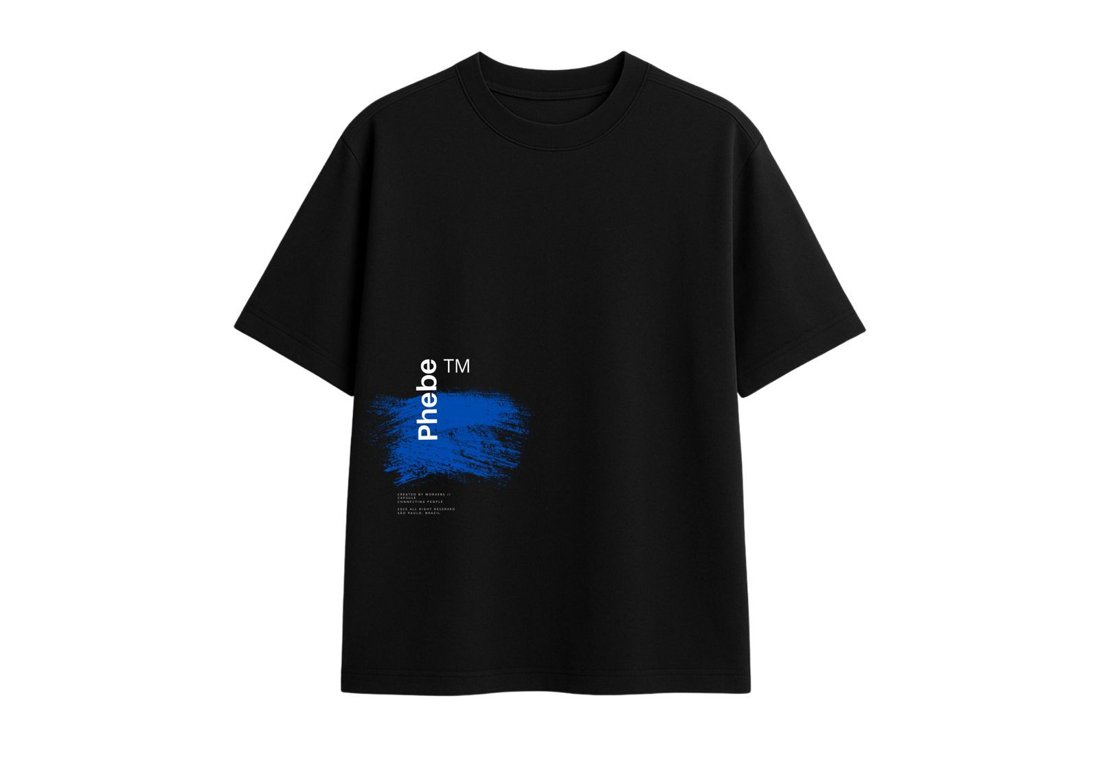 Camiseta preta Phebe