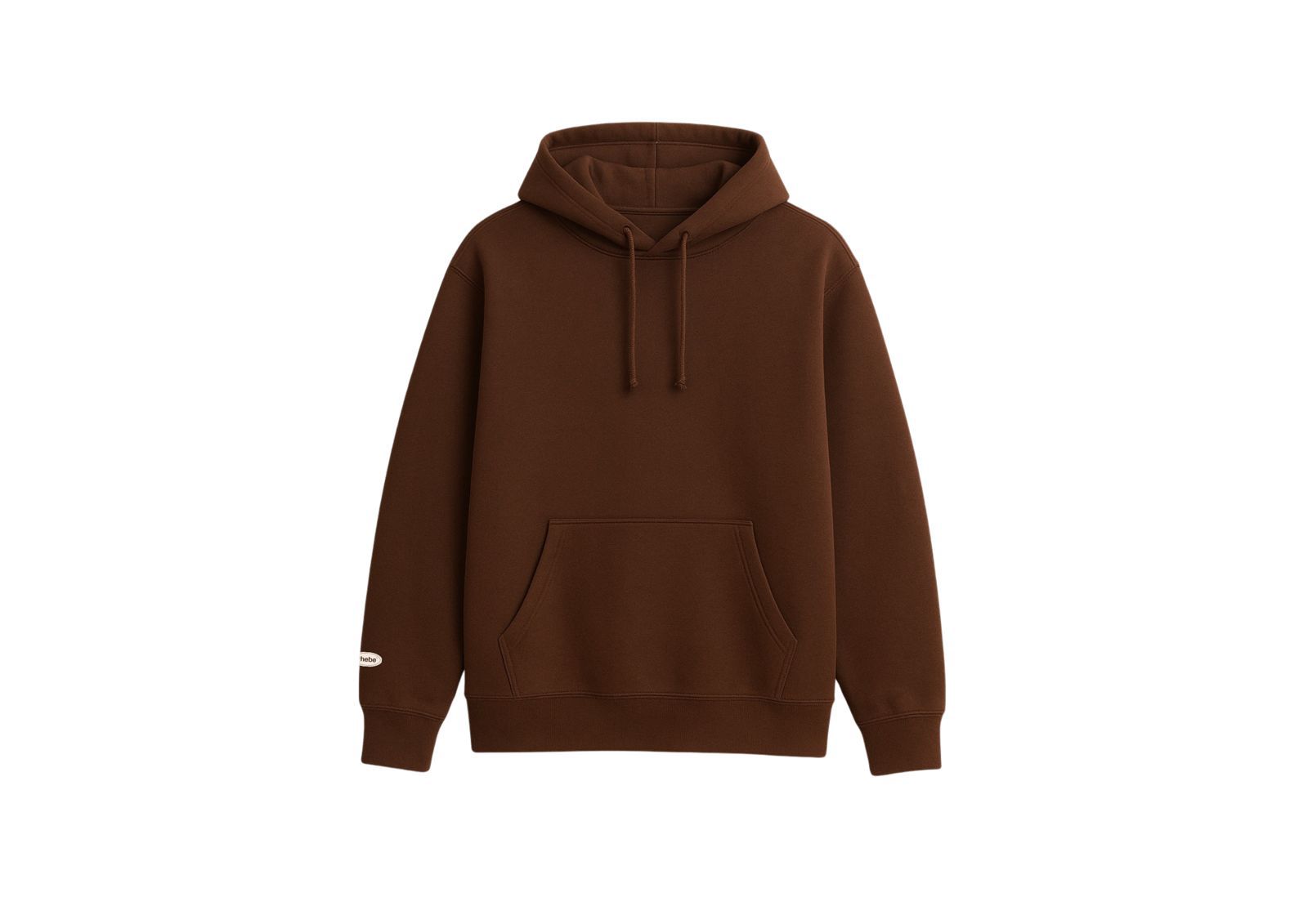 Moletom marrom com capuz