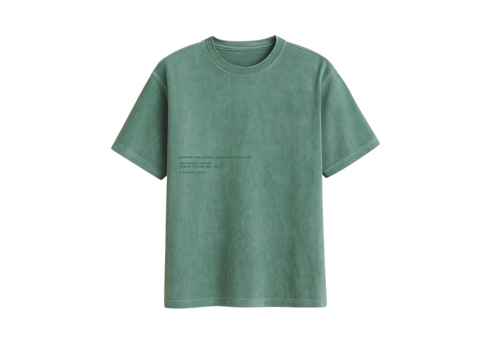 Camiseta Verde Básica